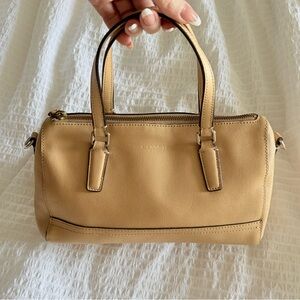 Coach Beige Mini Bag